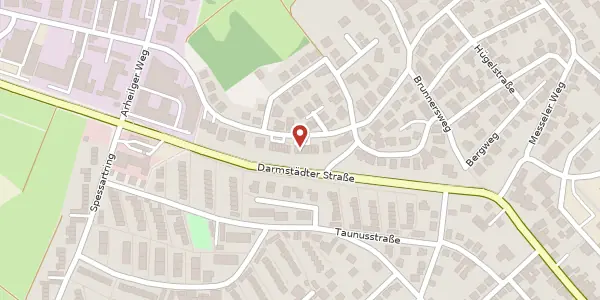 Karte der Umgebung von Am Hühnerbusch 8, 64380 Roßdorf