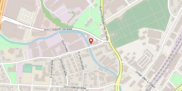 Karte der Umgebung von Benzstraße 10, 72762 Reutlingen