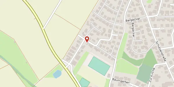 Karte der Umgebung von Am roten Weg 12, 35096 Weimar