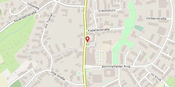 Karte der Umgebung von Bodenborn 59, 58452 Witten