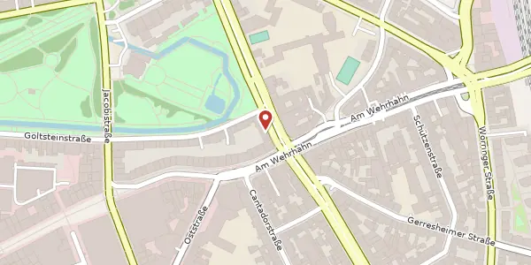 Karte der Umgebung von Pempelforter Str. 47, 40211 Düsseldorf