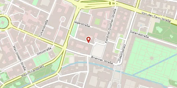 Karte der Umgebung von Finkenstr. 5 / III, 80333 München