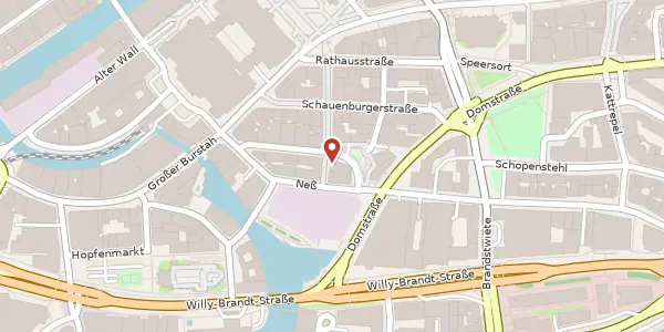 Karte der Umgebung von Brodschrangen 3-5, 20457 Hamburg