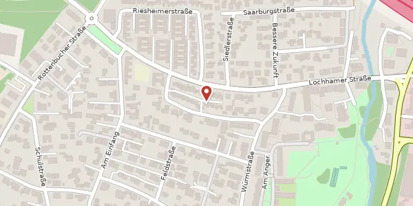 Karte der Umgebung von Rudolf-Diesel-Str. 14, 82166 Gräfelfing