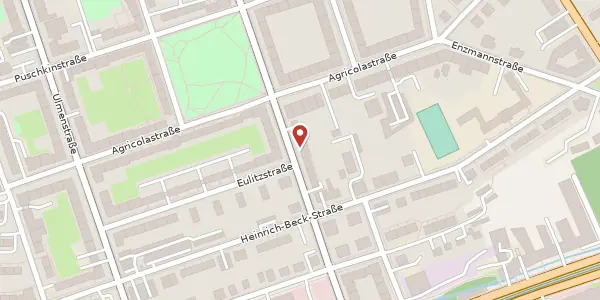Karte der Umgebung von Barbarossastraße 20, 09112 Chemnitz