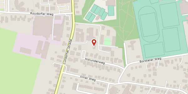 Karte der Umgebung von Holunderweg 20, 21423 Winsen (Luhe)