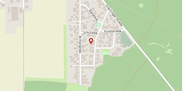 Karte der Umgebung von Föhrengrund 8 a, 82349 Pentenried