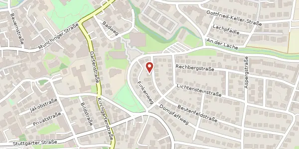 Karte der Umgebung von Römerhofstraße 11, 71254 Ditzingen