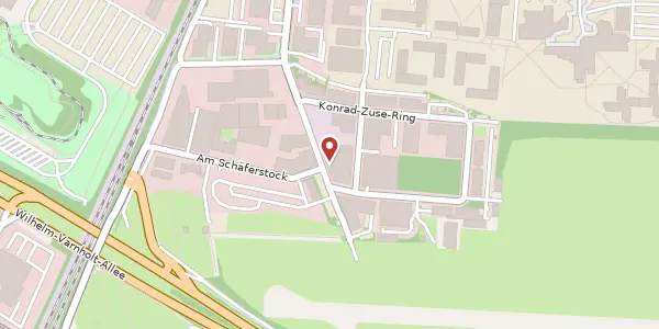 Karte der Umgebung von Harrlachweg 11, 68163 Mannheim