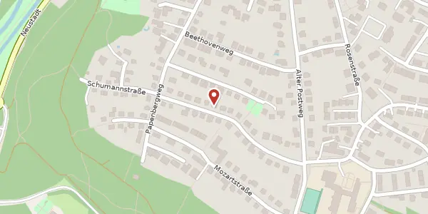 Karte der Umgebung von Berliner Allee 51, 32756 Detmold