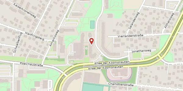 Karte der Umgebung von Fichtelbergstraße 11, 12685 Berlin