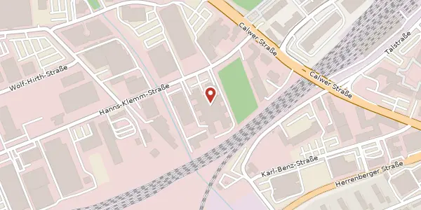 Karte der Umgebung von Hans-Klemmstraße 5, 71034 Böblingen