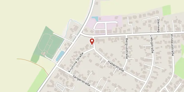 Karte der Umgebung von Haberstr. 31, 32791 Lage