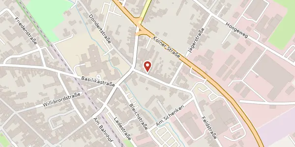 Karte der Umgebung von Wettener Str. 7, 47623 Kevelaer