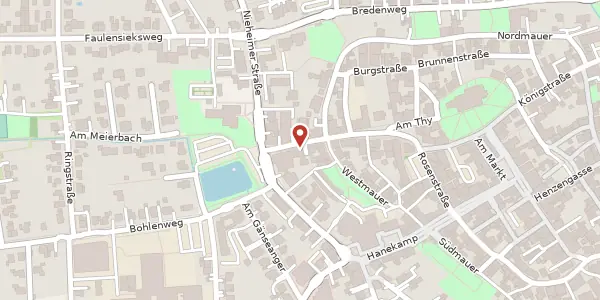 Karte der Umgebung von Am Thy 27, 33034 Brakel