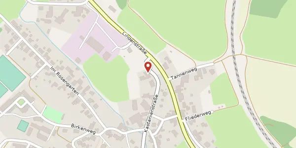 Karte der Umgebung von Kastanienstr. 2, 36391 Sinntal