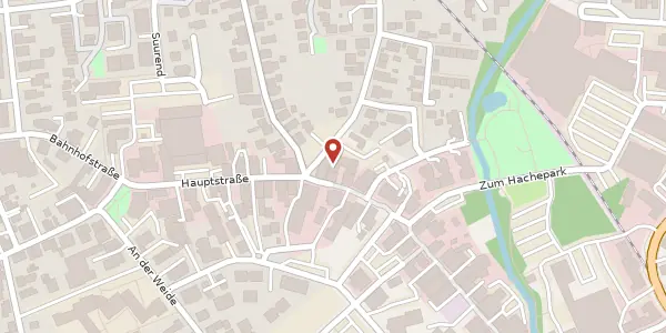 Karte der Umgebung von Hauptstraße 38, 28857 Syke