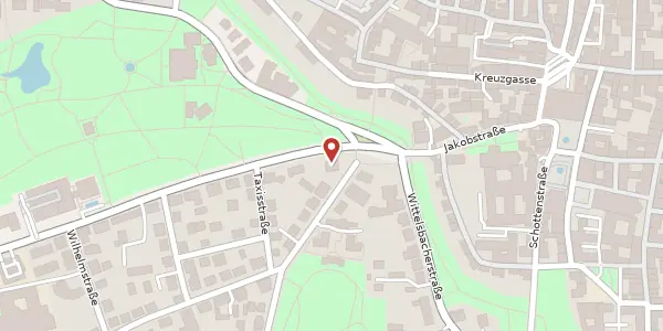 Karte der Umgebung von Prüfeninger Str. 1, 93049 Regensburg