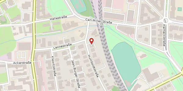 Karte der Umgebung von Humboldtstraße 14, 39112 Magdeburg