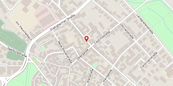 Karte der Umgebung von Höhestr. 13 A, 61348 Bad Homburg vor der Höhe