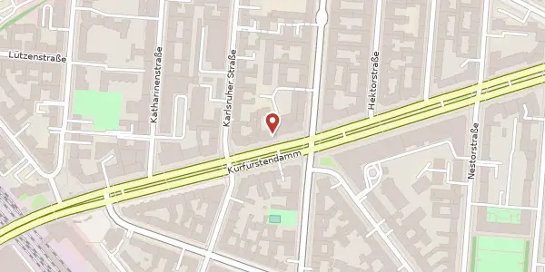 Karte der Umgebung von Kurfürstendamm 103/104, 10711 Berlin