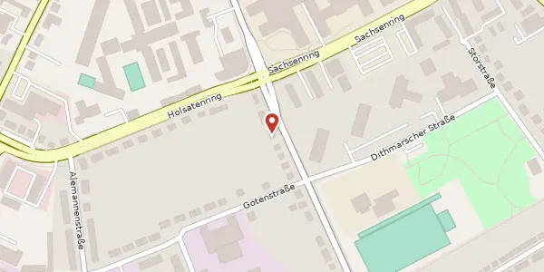Karte der Umgebung von Boostedter Straße 46, 24539 Neumünster