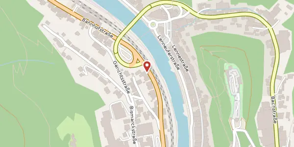 Karte der Umgebung von Lüdenscheider Str. 4, 58762 Altena
