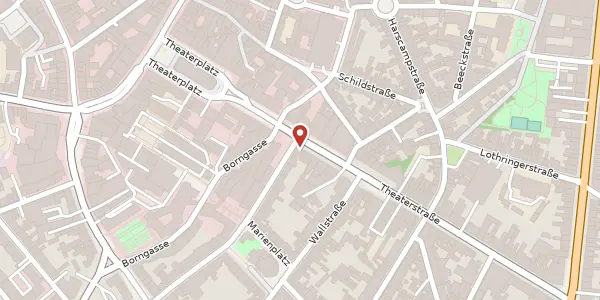 Karte der Umgebung von Theaterstr. 16, 52062 Aachen
