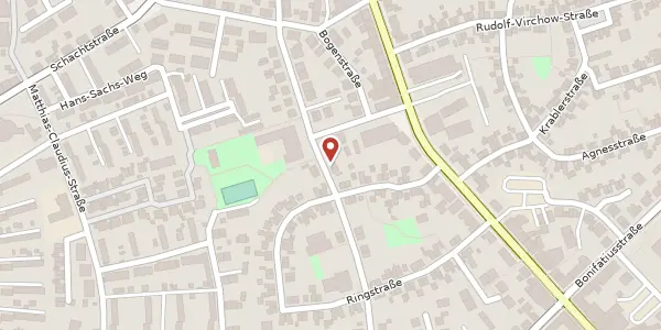 Karte der Umgebung von Goethestr. 36, 45768 Marl