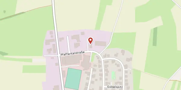 Karte der Umgebung von Pfaffentalstraße 71, 66399 Mandelbachtal