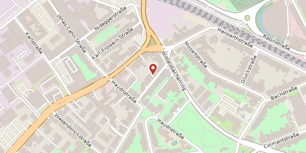 Karte der Umgebung von Lisztstr. 15, 53115 Bonn