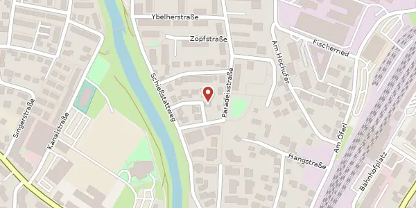 Karte der Umgebung von Feichtmayrstr. 2 a, 82362 Weilheim