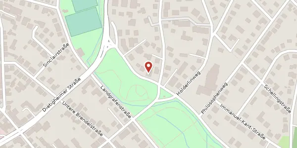 Karte der Umgebung von Höllsteinstr. 10, 61350 Bad Homburg