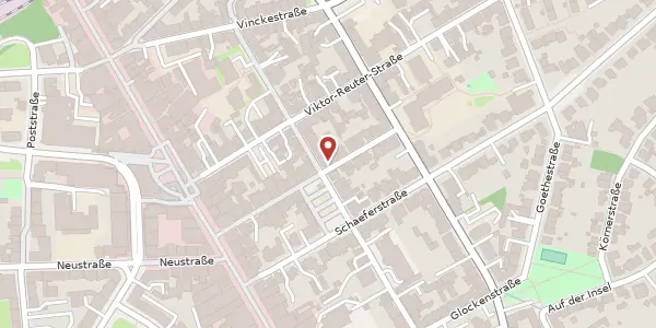 Karte der Umgebung von Heinrichstr. 19, 44623 Herne