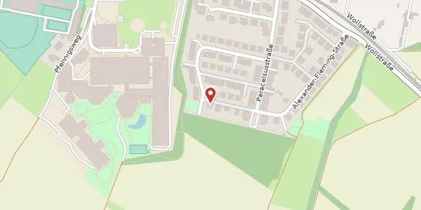 Karte der Umgebung von Alexander Fleming Straße 4, 67071 Ludwigshafen am Rhein