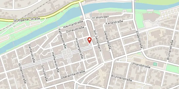 Karte der Umgebung von Untere Hauptstraße 24, 78532 Tuttlingen