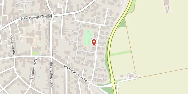 Karte der Umgebung von Bürgermeister-Werner-Weick-Straße 42, 68723 Plankstadt