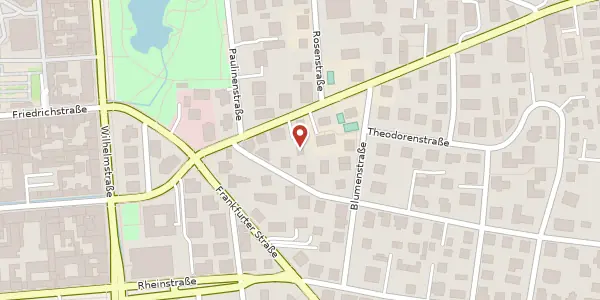 Karte der Umgebung von Bierstadter Str. 9A, 65189 Wiesbaden