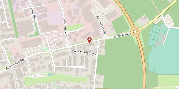 Karte der Umgebung von Bornerstr. 67, 41379 Brüggen