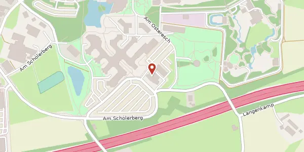 Karte der Umgebung von Am Schölerberg 9, 49082 Osnabrück