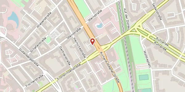 Karte der Umgebung von Helbingstr. 104, 45128 Essen