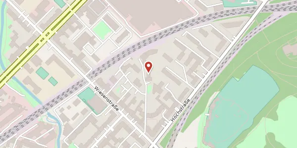 Karte der Umgebung von Hochstraße 25 a, 13357 Berlin