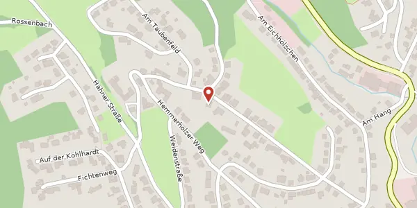 Karte der Umgebung von Höhenweg 22, 51597 Morsbach-Alzen