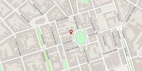 Karte der Umgebung von Friedrichsplatz 18, 47798 Krefeld