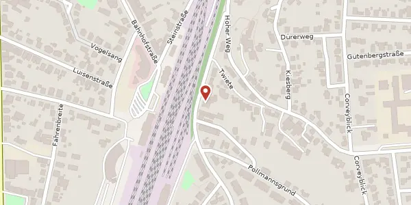 Karte der Umgebung von Sparenbergstraße 9, 37603 Holzminden