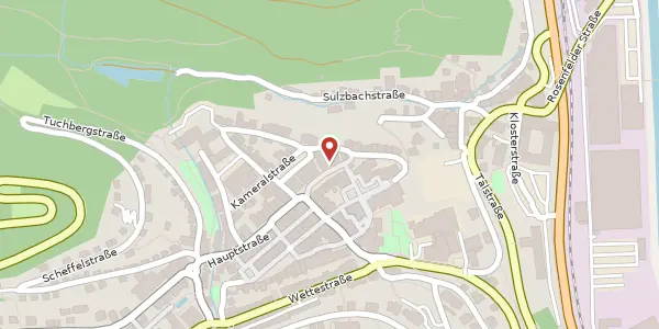 Karte der Umgebung von Hauptstraße 4, 78727 Oberndorf