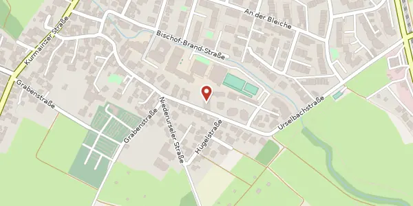 Karte der Umgebung von Urselbachstr. 38, 61440 Oberursel