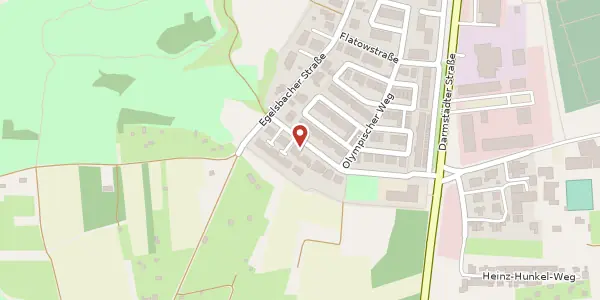 Karte der Umgebung von Egelsbacher Str. 69, 63225 Langen