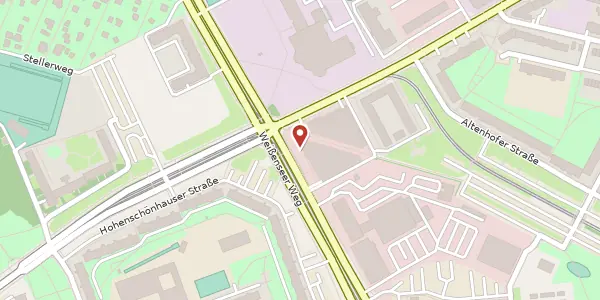 Karte der Umgebung von Weißenseer Weg 37, 13055 Berlin
