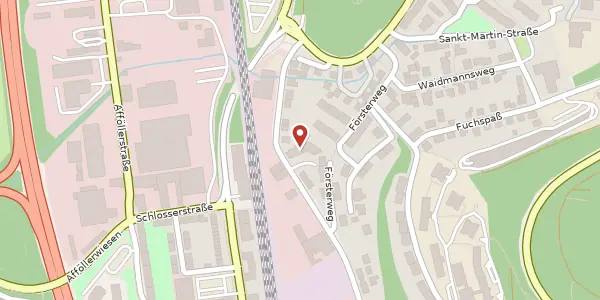 Karte der Umgebung von Alte Kasseler Straße 52, 35039 Marburg